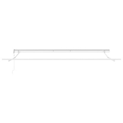 vidaXL Einziehbare Markise Rot 400 x 300 cm Stoff