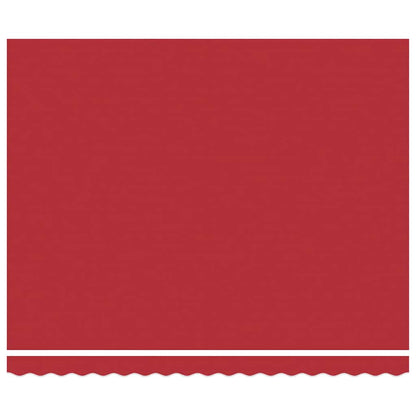 vidaXL Store banne rétractable rouge 400 x 300 cm en polyester et métal