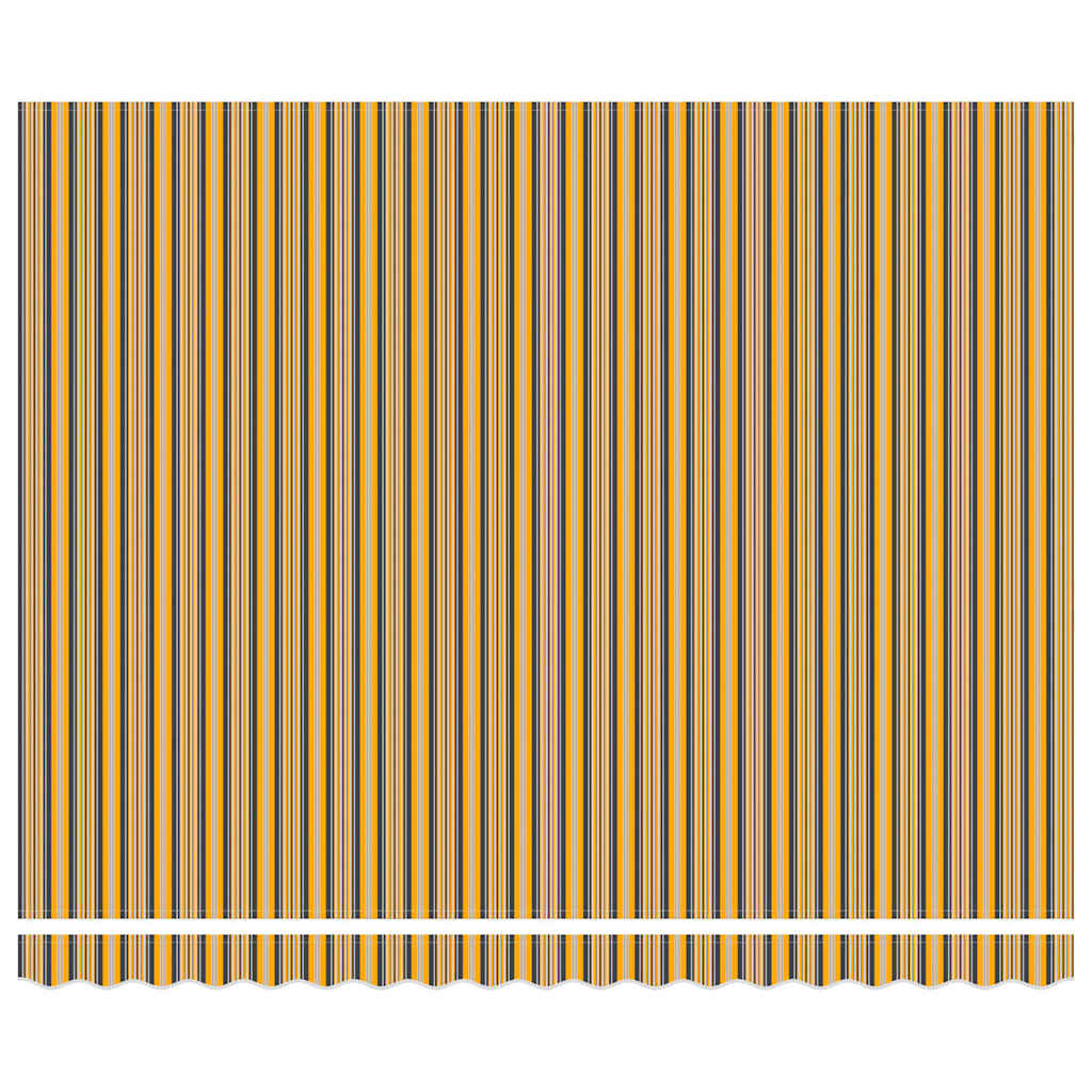 vidaXL Einziehbare Markise Mehrfarbig 400 x 350 cm