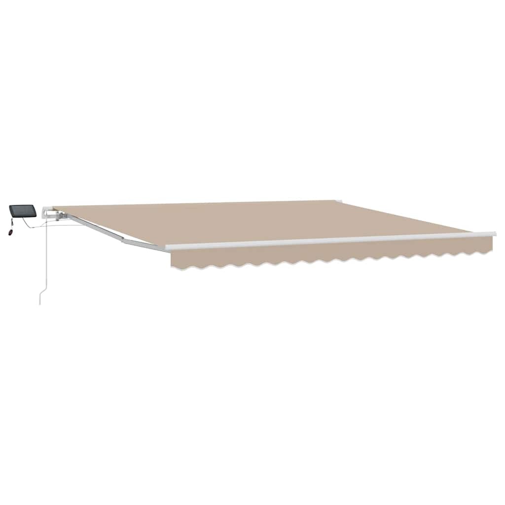 vidaXL Einziehbare Markise mit 400 x 350 cm Stoff