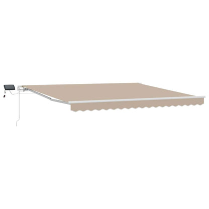 vidaXL Einziehbare Markise mit 400 x 350 cm Stoff