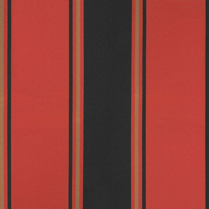 Einziehbare Markise Orange und Schwarz 450 x 300 cm