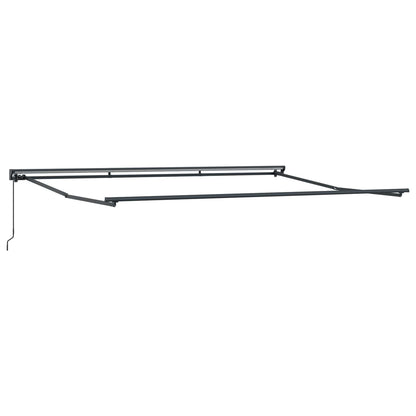 vidaXL Einziehbare Markise Braun 450x300 cm Stoff