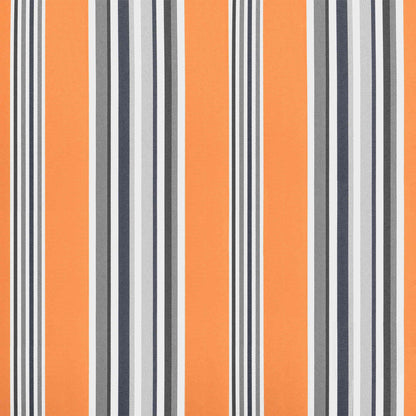 Einziehbare Markise Blau und Orange 450 x 300 cm