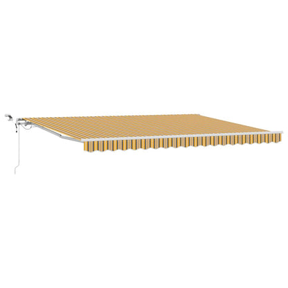 vidaXL Einziehbare Markise Mehrfarbig 450 x 300 cm