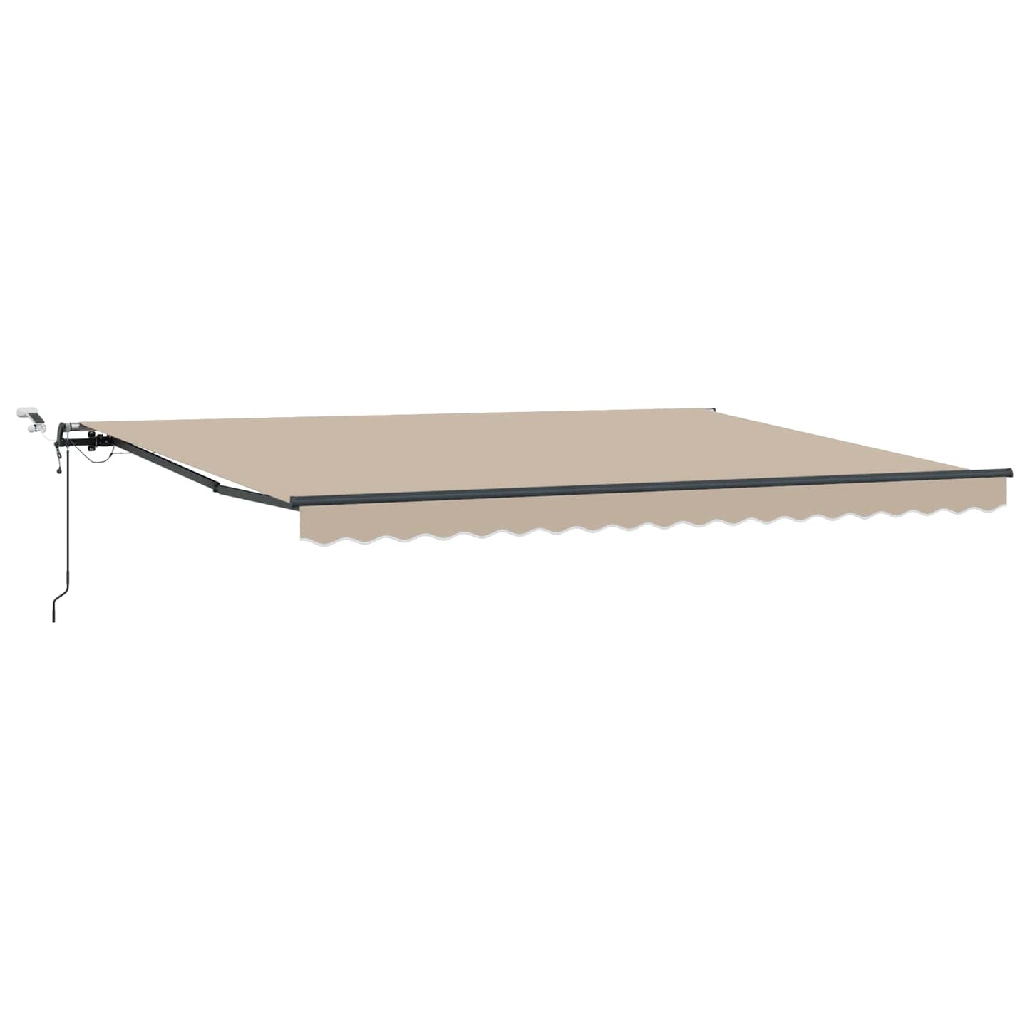 vidaXL Markisenstoff mit Beige 450 x 300 cm Polyester