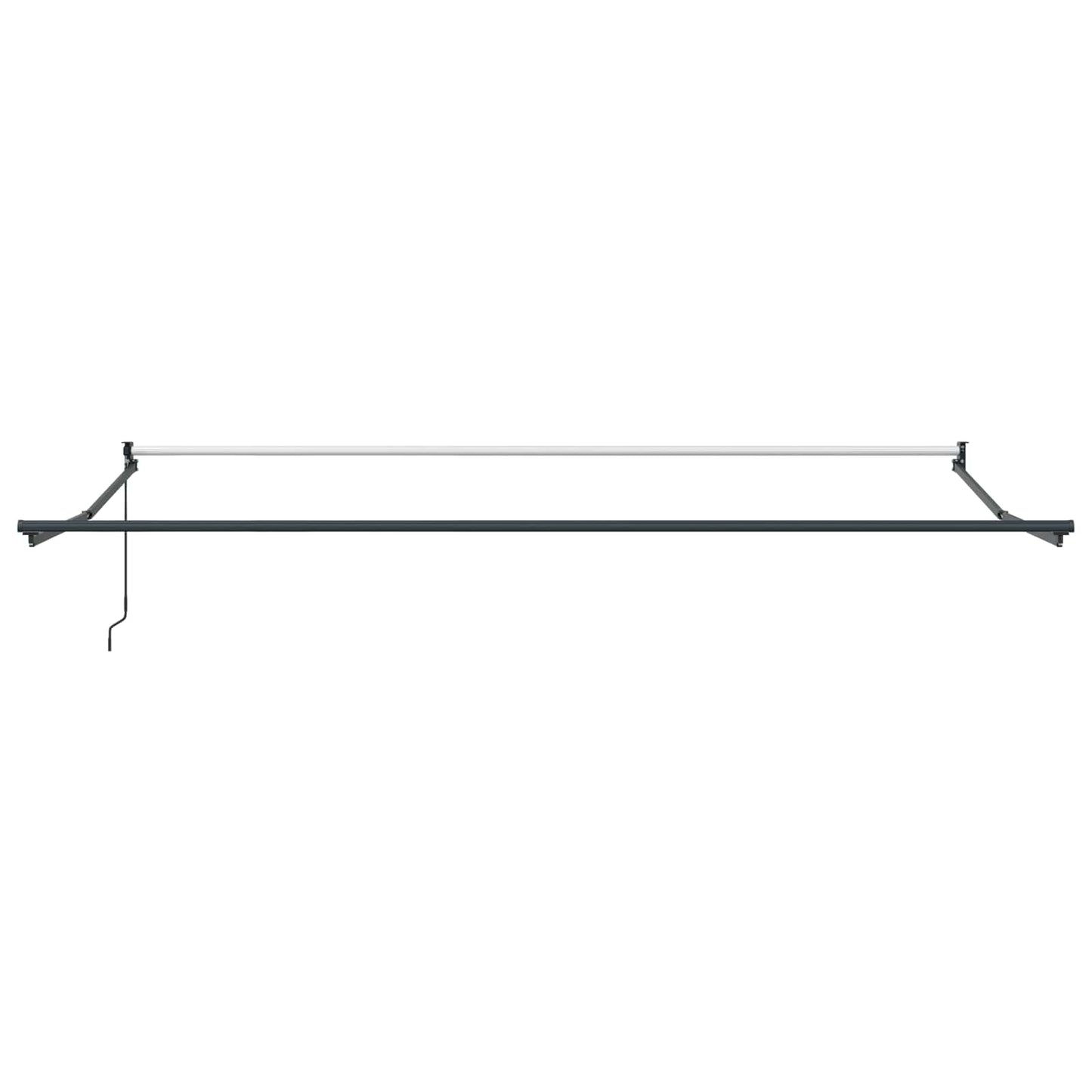 vidaXL Markise Beige 4,5 × 3 m Polyester und Metall