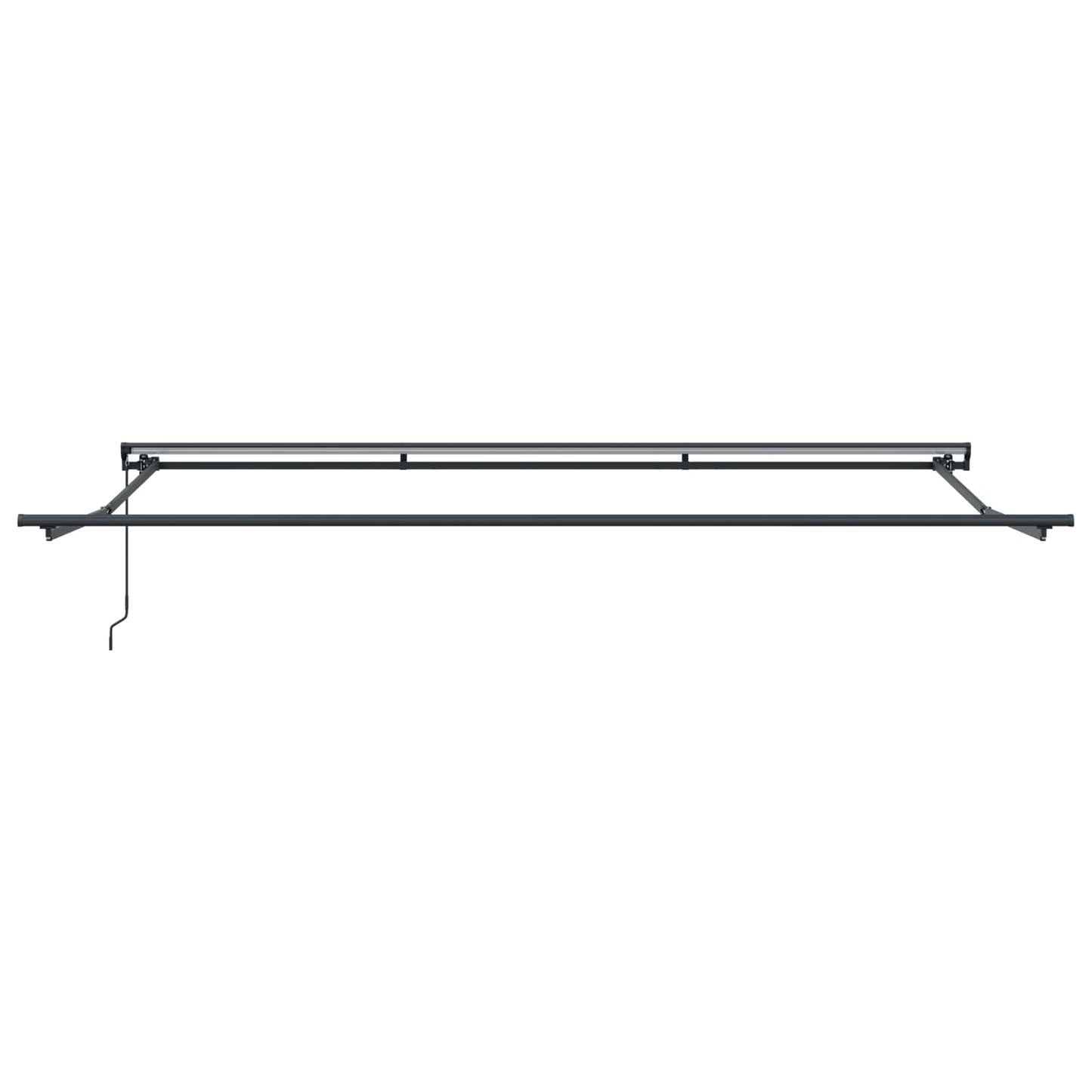 vidaXL Einziehbare Markise Beige 450 x 300 cm Polyester und Metall