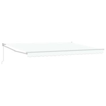 vidaXL Markise Weiß 450 x 300 x 165 cm Polyester und Metall