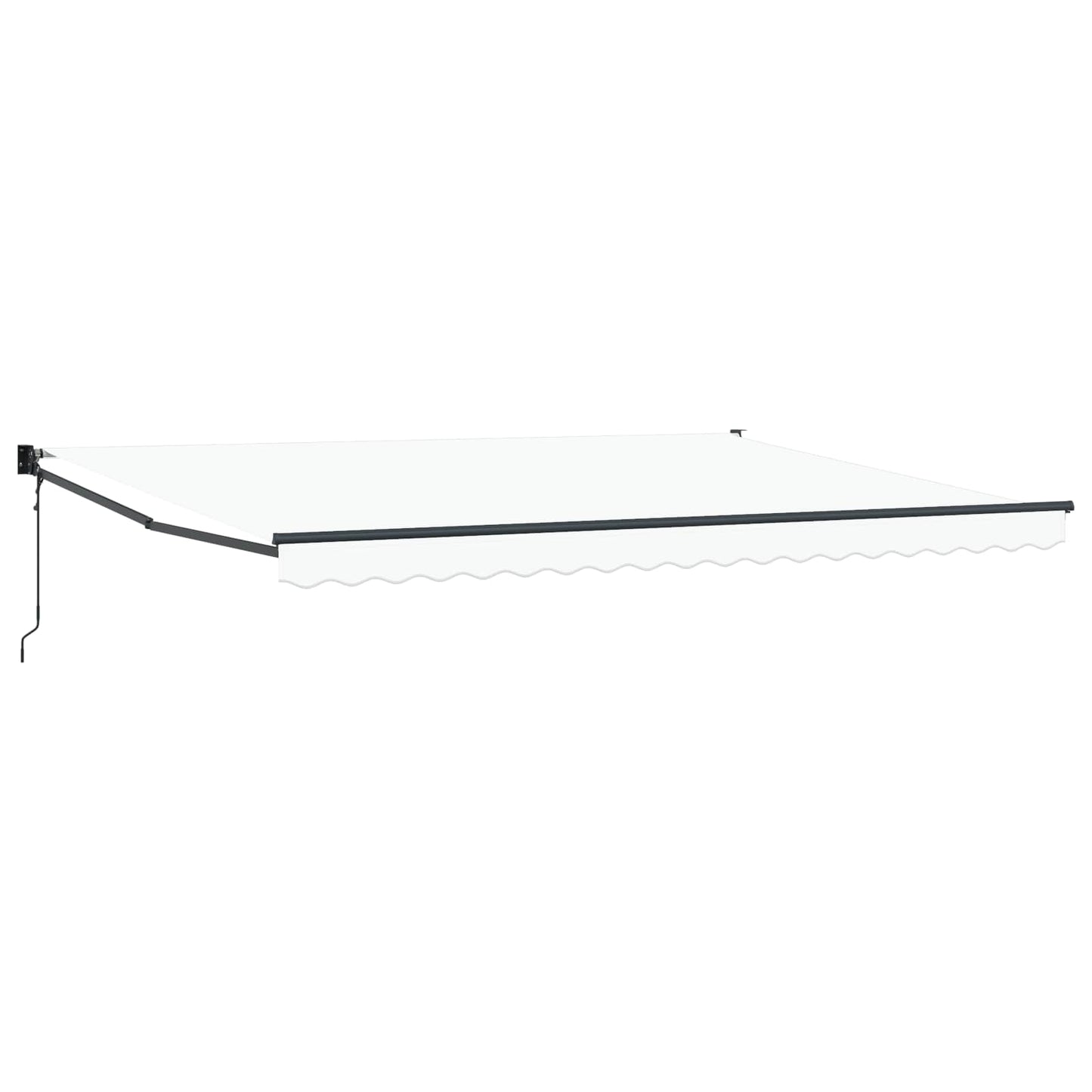 vidaXL Markise Weiß 450 x 300 x 165 cm Polyester und Metall
