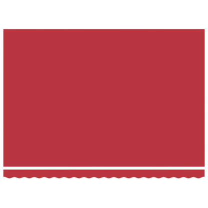 vidaXL Einziehbare Markise Rot 450 x 300 cm Polyester und Metall