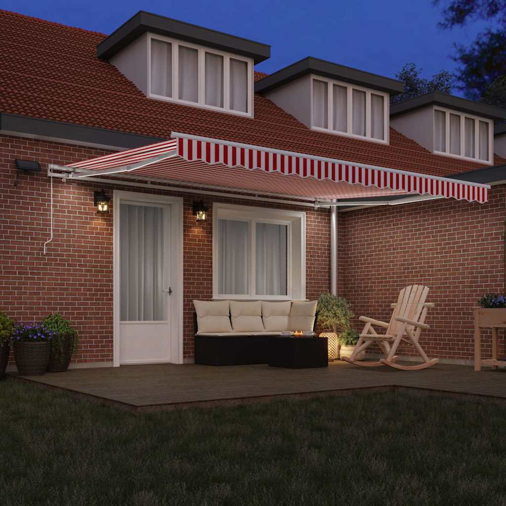 vidaXL Einziehbare Markise mit 450 x 350 cm Stoff