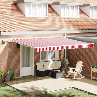 vidaXL Einziehbare Markise mit 450 x 350 cm Stoff