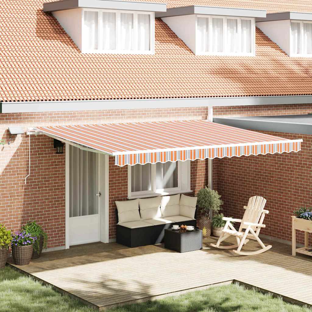 vidaXL Einziehbare Markise mit 450 x 350 cm Stoff
