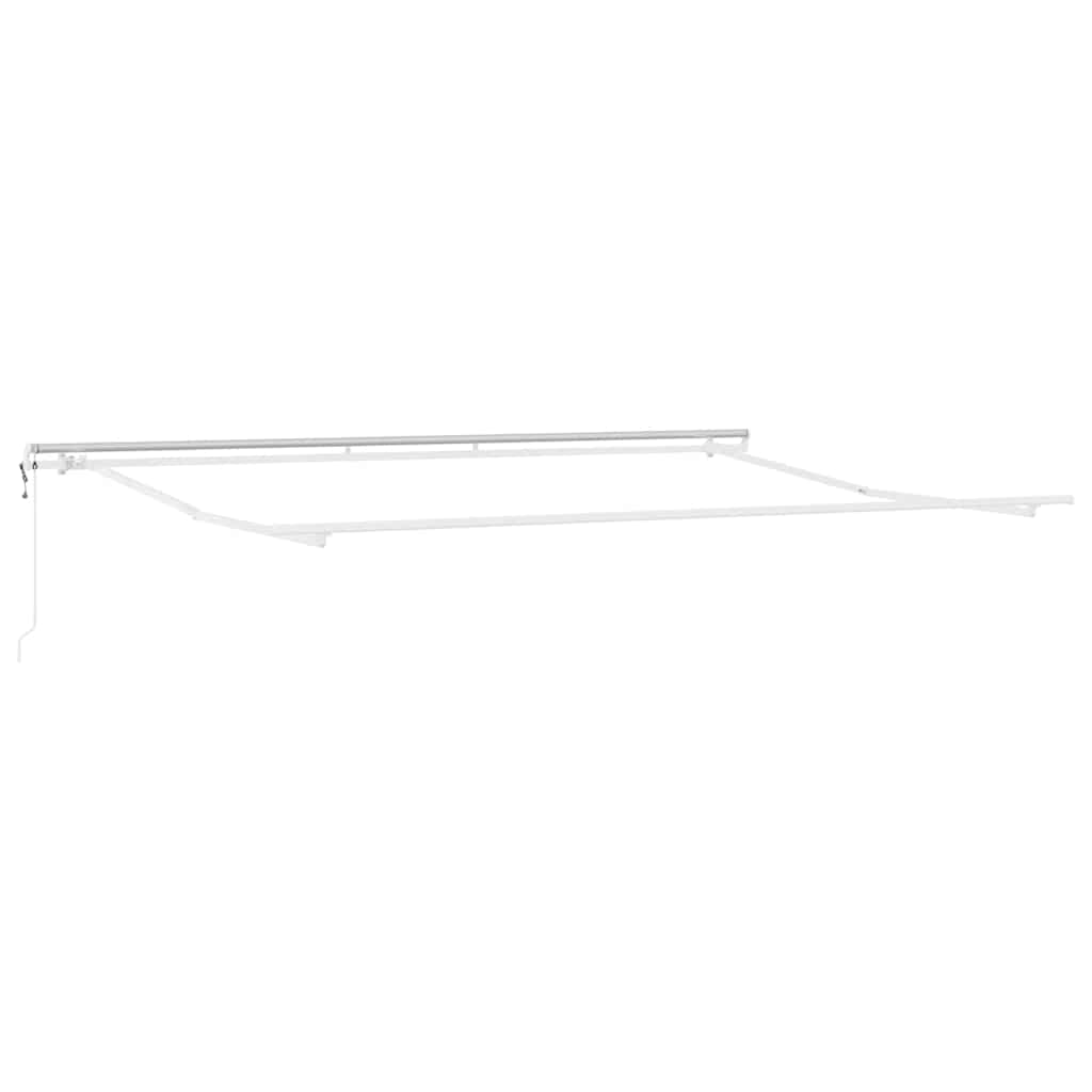 vidaXL Einziehbare Markise 450 x 350 cm Mehrfarbig