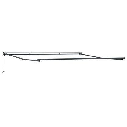 vidaXL Einziehbare Markise Mehrfarbig 450 x 350 cm Stoff