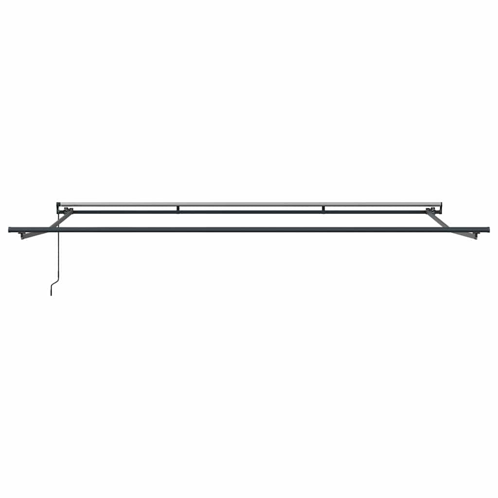 vidaXL Einziehbare Markise Mehrfarbig 450 x 350 cm Stoff