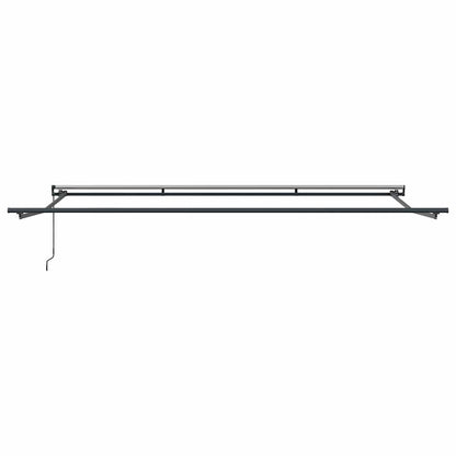 vidaXL Einziehbare Markise Mehrfarbig 450 x 350 cm Stoff