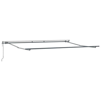vidaXL Einziehbare Markise Mehrfarbig 450 x 350 cm Stoff