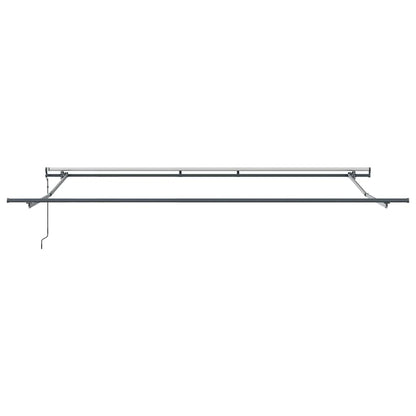 vidaXL Einziehbare Markise Mehrfarbig 450 x 350 cm Stoff