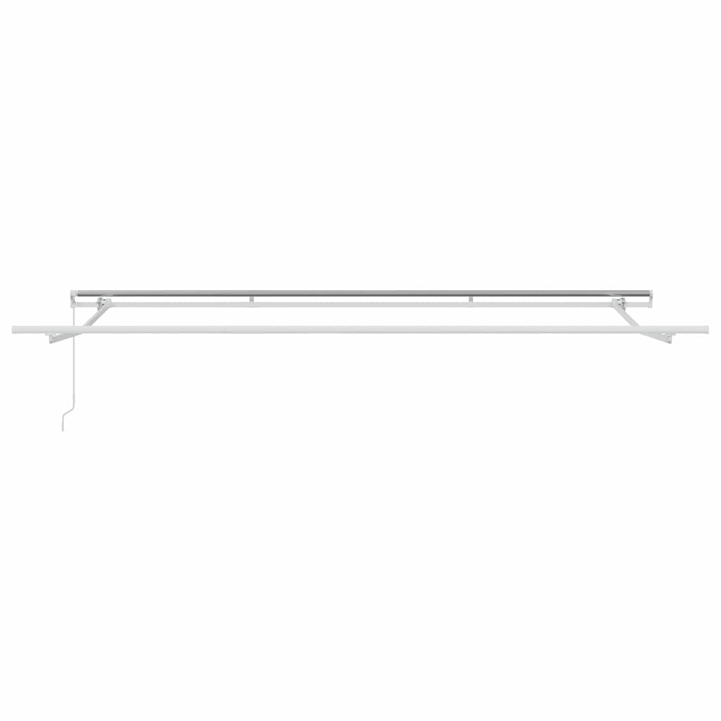 vidaXL Markise Beige 4,5 × 3,5 m Polyester und Metall