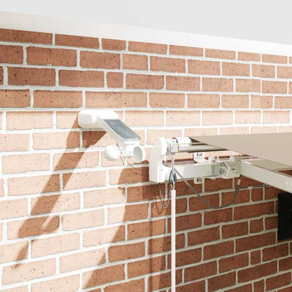 vidaXL Einziehbare Markise Beige 450 x 350 cm Stoff und Metall