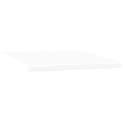 vidaXL Markise Weiß 450 x 350 x 165 cm Polyester