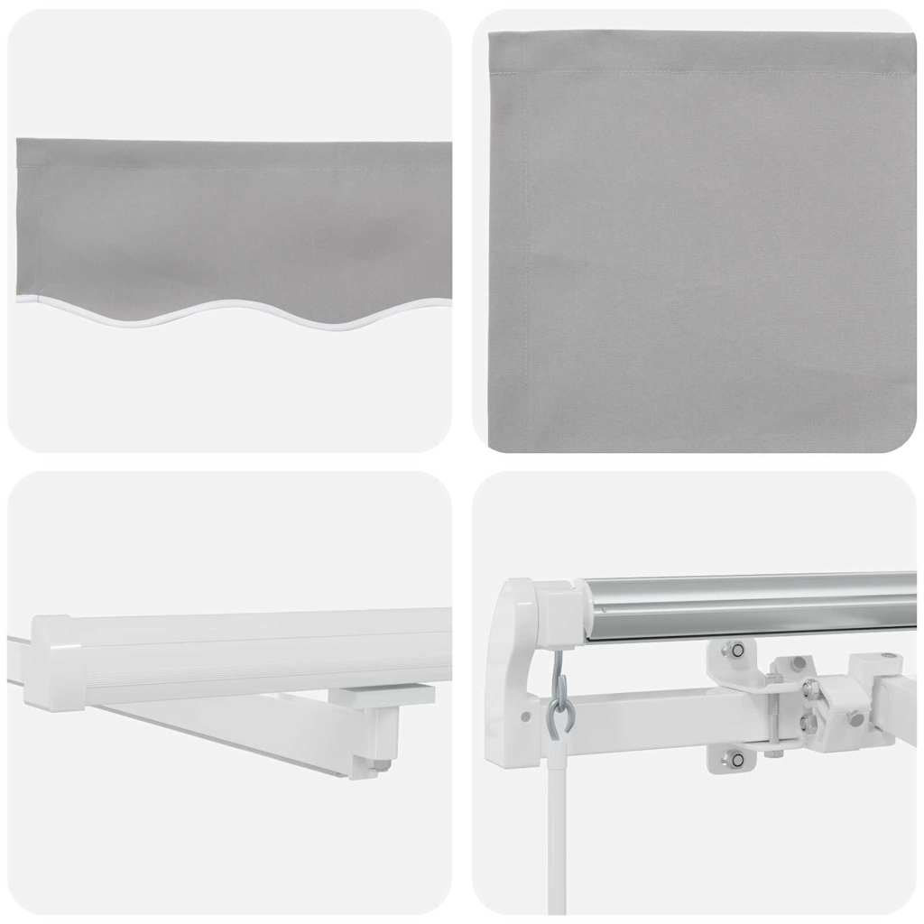 vidaXL Einziehbare Markise mit 450 x 350 cm Stoff