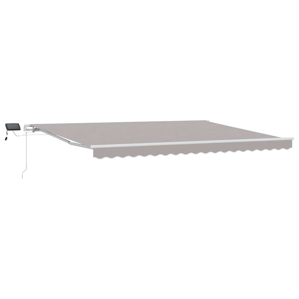 vidaXL Einziehbare Markise mit 450 x 350 cm Stoff