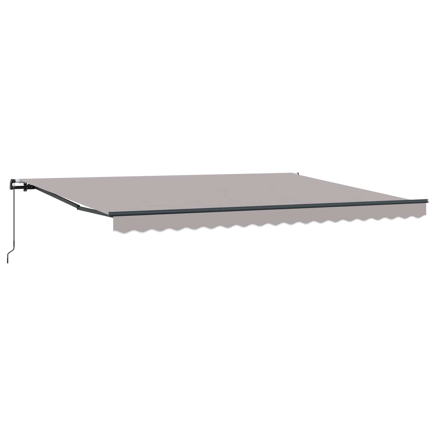 vidaXL Markise hellgrau Hellgrau 450 x 350 cm Stoff