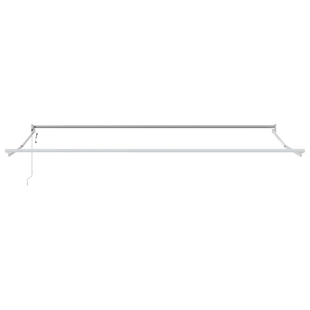 Markise Gelb und Orange 500 x 300 x 165 cm Polyester und Metall