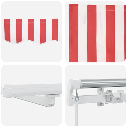 vidaXL Einziehbare Markise mit 500 x 300 cm Stoff