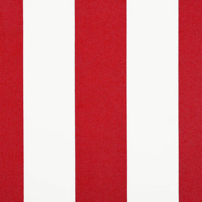 vidaXL Einziehbare Markise Rot und weiße Streifen 500x300 cm Stoff