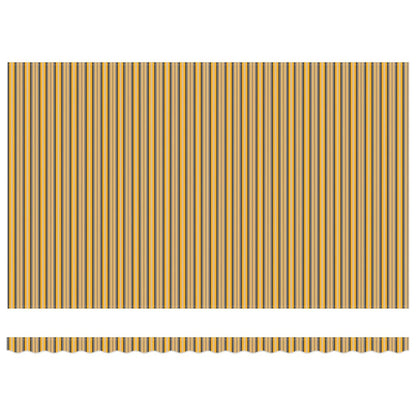 vidaXL Einziehbare Markise Mehrfarbig 500 x 300 cm
