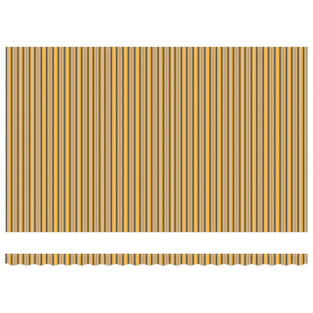 vidaXL Einziehbare Markise Mehrfarbig 500 x 300 cm