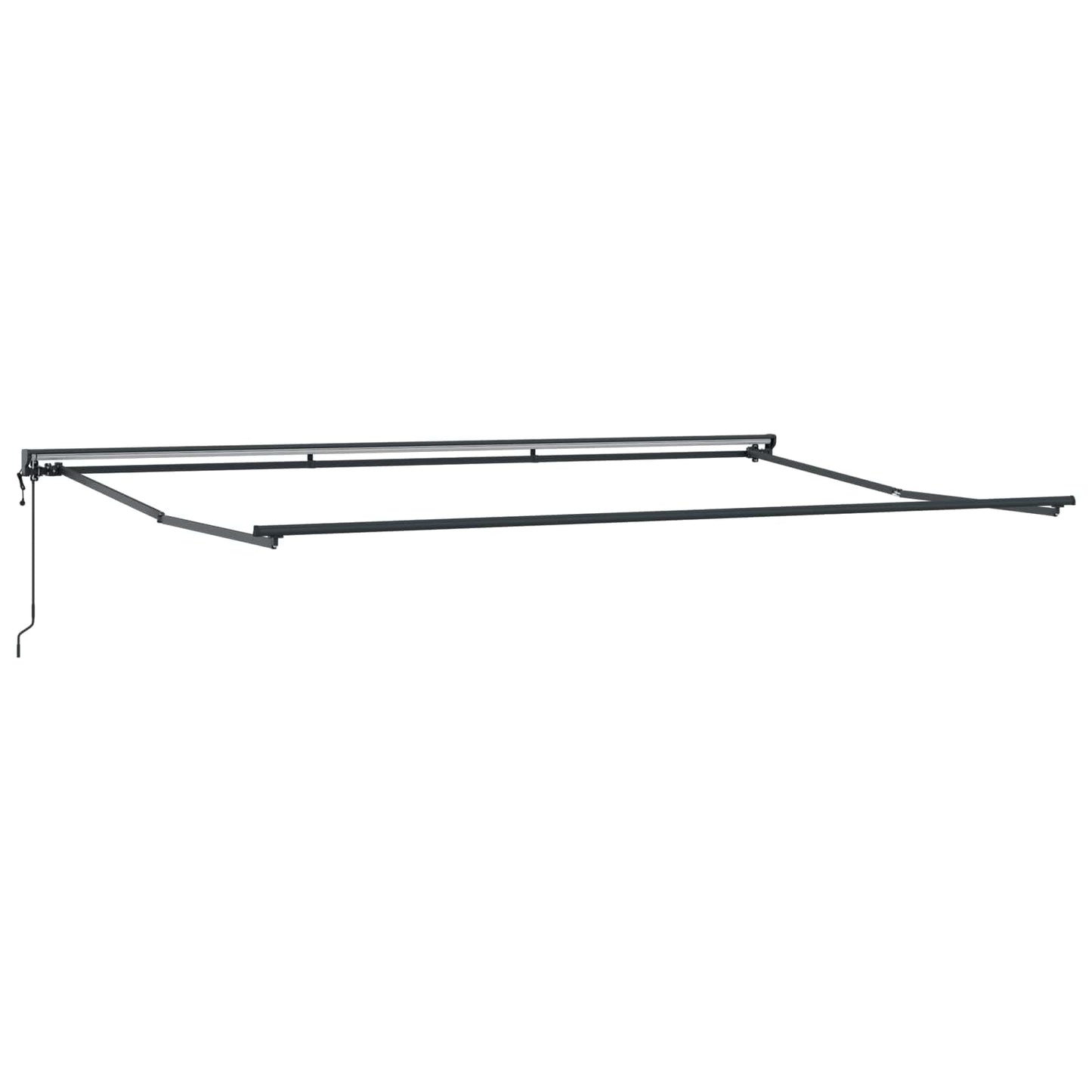 vidaXL Einziehbare Markise Beige 500 x 300 cm Polyester und Metall