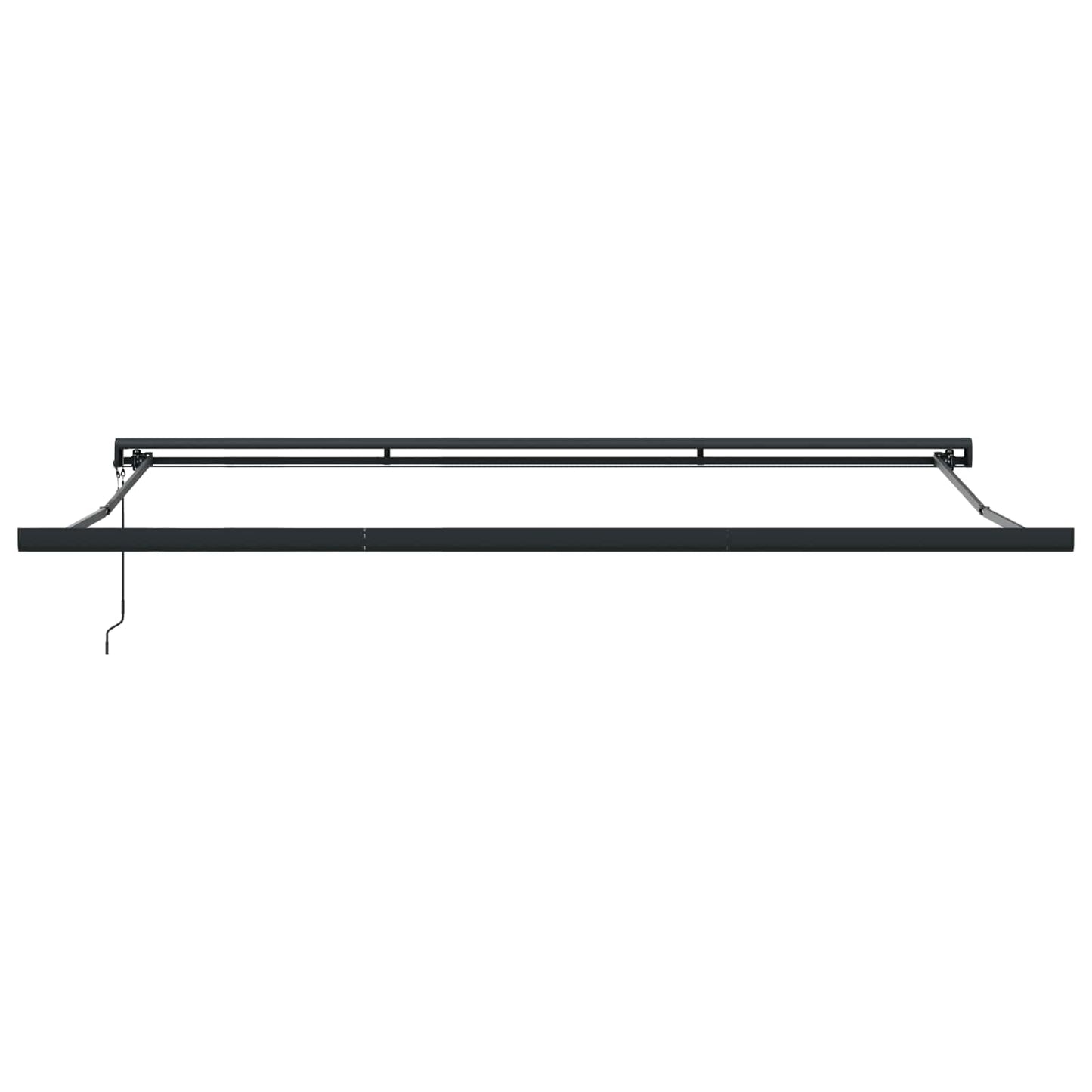 vidaXL Markise Weiß 350 x 250 x 165 cm Polyester und Aluminium