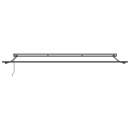 vidaXL Einziehbare Markise Weiß 500 x 300 cm Polyester und Metall