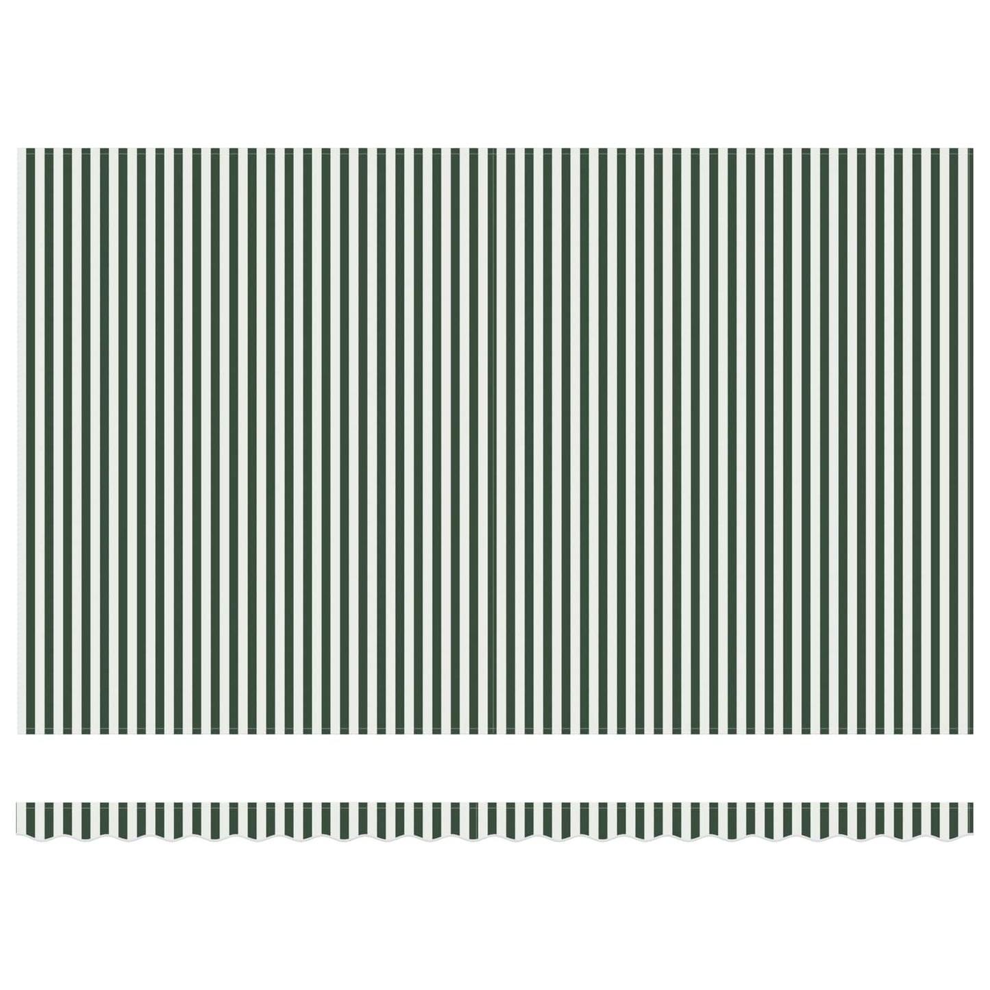 vidaXL Auvent rétractable vert et blanc 500 x 300 cm Tissu, Métal