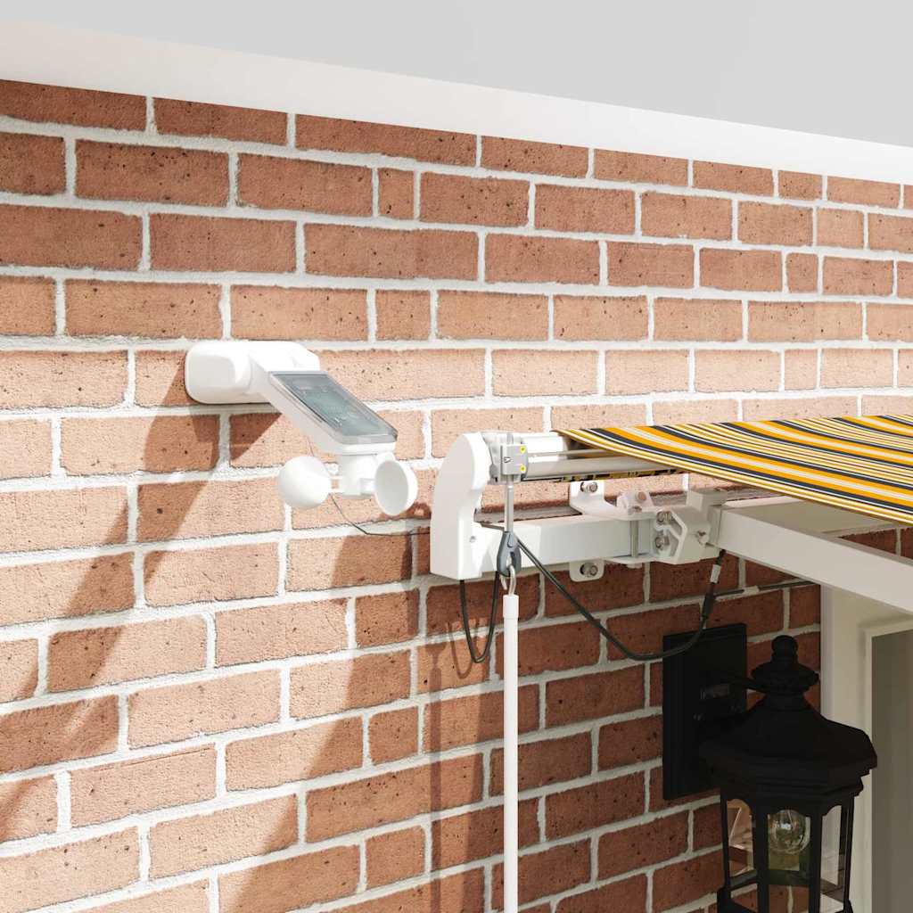 vidaXL Einziehbare Markise Mehrfarbig 500 x 350 cm