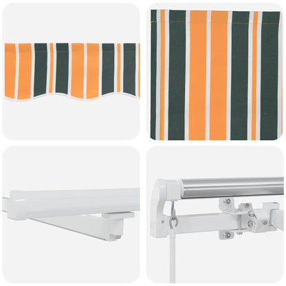 vidaXL Einziehbare Markise mit 500 x 350 cm Stoff