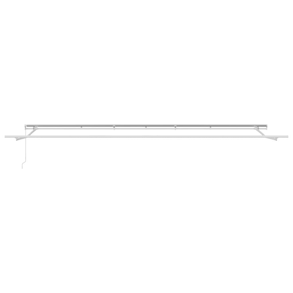 vidaXL Auvent rétractable multicolore 600 x 300 cm