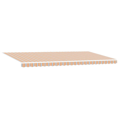vidaXL Einziehbare Markise Mehrfarbig 600 x 300 cm