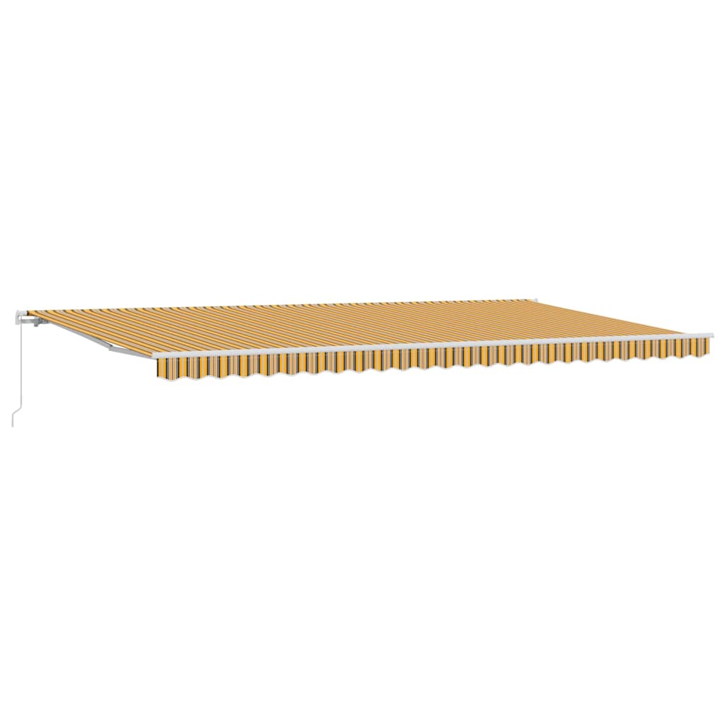 vidaXL Auvent rétractable multicolore 600 x 300 cm