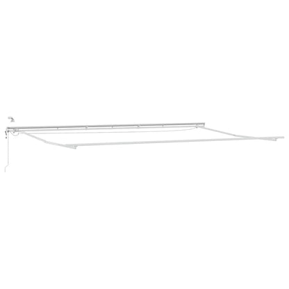 Einziehbare Markise Mehrfarbig 600 x 300 cm