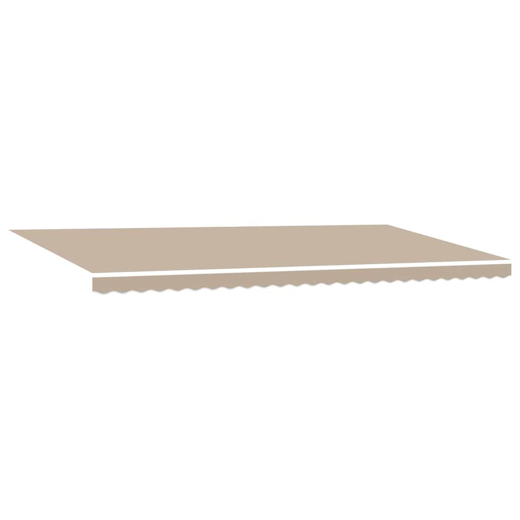 vidaXL Einziehbare Markise 600 x 300 cm Beige