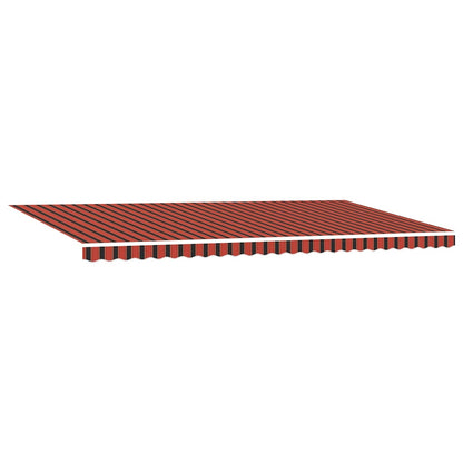 vidaXL Store banne rétractable orange et marron 600 x 350 cm