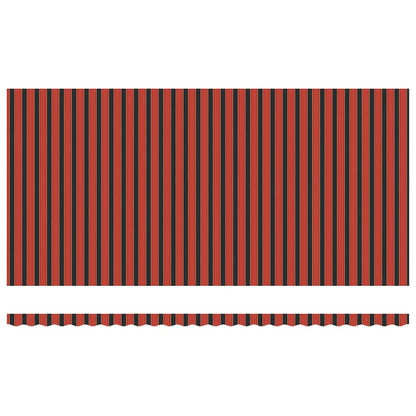vidaXL Store banne rétractable orange et marron 600 x 350 cm
