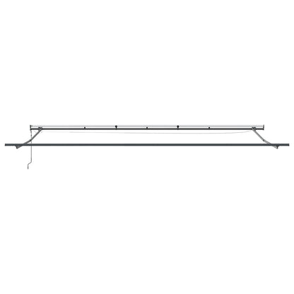vidaXL Einziehbare Markise mit Mehrfarbig 600 x 350 cm Stoff