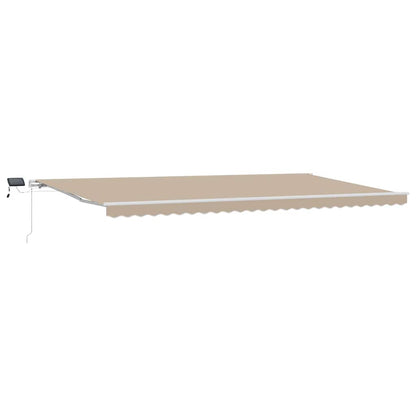 vidaXL Auvent rétractable avec toile de 600 x 350 cm